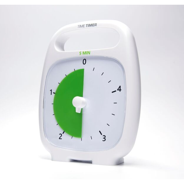 Time Timer PLUS su 5 minučių ciferblatu